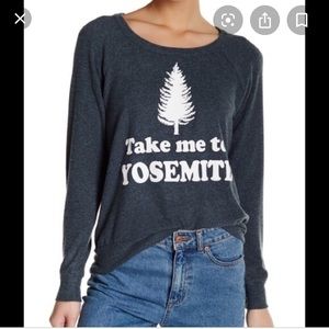 Chaser size large Take me to Yosemite sweater